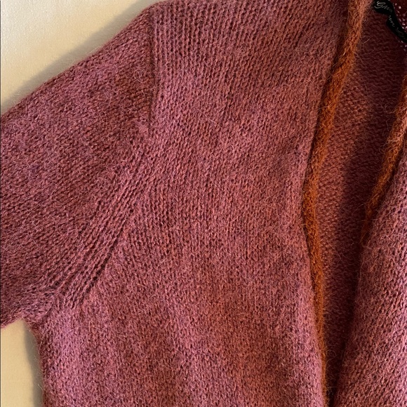 Gudrun Sjoden Alpaca blend Open Front Duster Lagenlook Layering Sweden Small - Picture 7 of 16